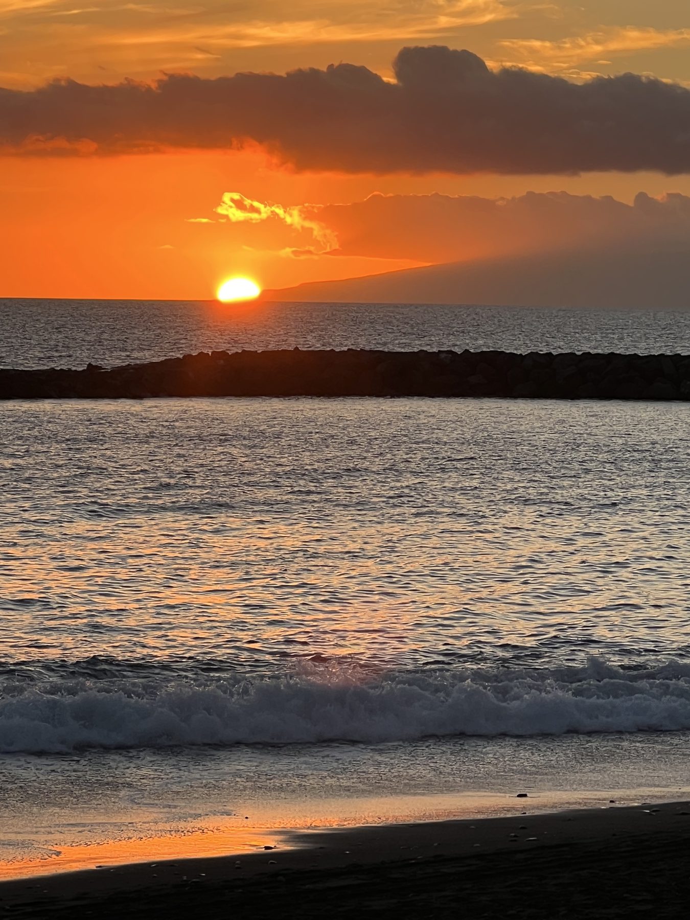 Sonnenuntergang am Meer